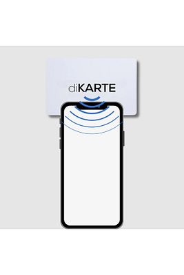 Classic Digital Card - White - Hazır Tasarım 1 ürün fotoğrafı