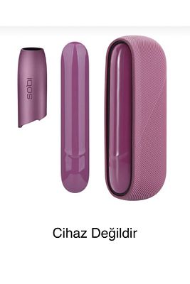 3 In 1 Iqos 3.0 Yüksek Kaliteli Kaymaz Silikon Kılıf Iqos 3.0 Duo Koruyucu Kapak Mürdüm ürün fotoğrafı