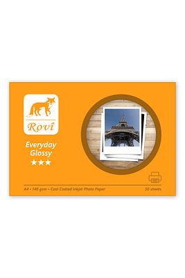 Rovi Everyday Parlak Fotoğraf Kağıdı 140gsm 50yp A4 ürün fotoğrafı