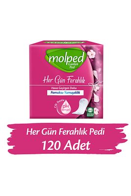 Her Gün Ferahlık Günlük Ped 120 Adet ürün fotoğrafı