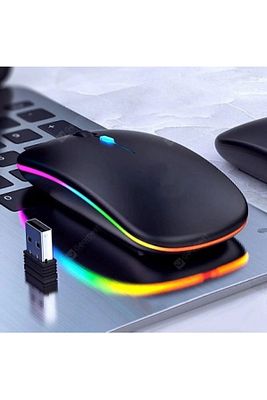 A2 Kablosuz Fare Wireless Mouse 4 Tuşlu Sessiz Şarj Edilebilir Dpı Kontrol ürün fotoğrafı