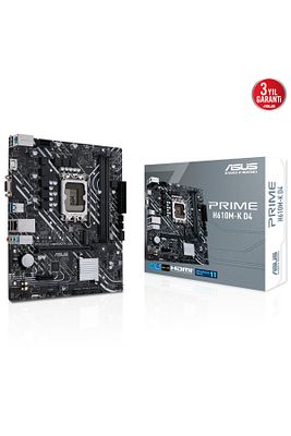 Prime H610m-k D4 Intel H610 Soket 1700 Ddr4 3200mhz Matx Gaming (OYUNCU) Anakart ürün fotoğrafı