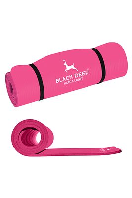 Ultra Light Pilates Yoga Kamp Matı Egzersiz Minderi Kaymaz Taban 180x55 cm 10 mm ürün fotoğrafı