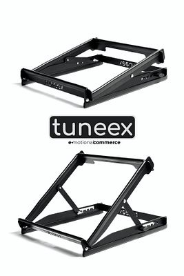 Çelik Laptop Standı Notebook Yükseltici Tüm Modellerle Uyumlu Altlık Ayarlanabilir Çelik ürün fotoğrafı