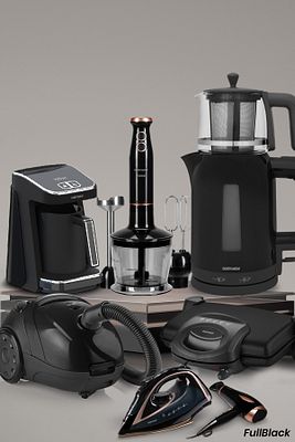Fullblack 33 Parça Avantajlı Elektronik Evlilik Paketi Elektrikli Mutfak Çeyiz Seti ürün fotoğrafı