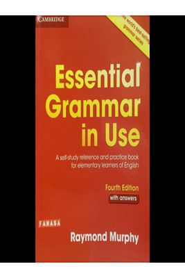 Cambridge Essential Grammar In Use With Answers Kırmızı ürün fotoğrafı