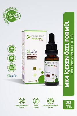 Avokado D3k2 20 ml Damla ürün fotoğrafı