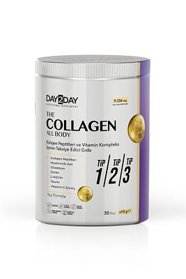 Day 2 Day The Collagen All Body Toz 300 gr 8697595876121 ürün fotoğrafı