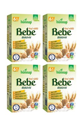 Keçi Sütü Bebe Bisküvi 4'lü ürün fotoğrafı
