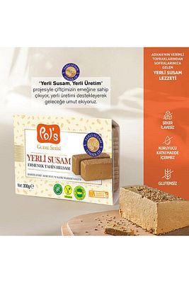 Yerli Susam Ermenek Helvası 300 G ürün fotoğrafı
