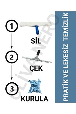 Camsil Silme Aparatı Çekçek Metal 35cm+ Mikrofiber Peluş Ve Aparatı 35 Cm Ve Mikrofiber Bez ürün fotoğrafı