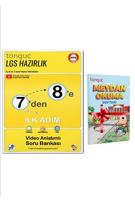 7'den 8'e Hazırlık Kitabı ve Meydan Okuma Defteri HEDİYELİ ürün fotoğrafı