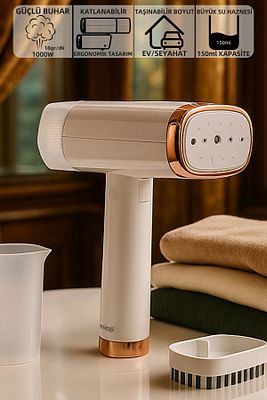 Mio X20sm 18gr/dk Taşınabilir Paslanmaz Çelik Taban Güçlü Buharlı Kırışık Giderici Ütü ürün fotoğrafı