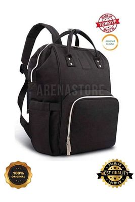 Gnd Siyah Anne Bebek Bakım Sırt Çantası Gnd-baby01 ürün fotoğrafı