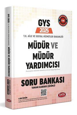 2025 Gys Aile Ve Sosyal Hizmetler Bakanlığı Müdür Ve Yardımcısı Soru Bankası Çözümlü ürün fotoğrafı