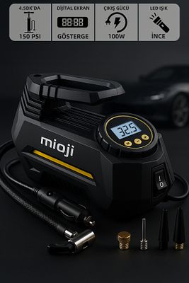 Mio 10 Taşınabilir 150psı 12v 120w Araç Hava Kompresörü, Araba Lastik Hava Pompası ürün fotoğrafı