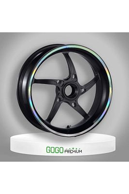 REFLEKTÖR BEYAZ I HONDA PCX UYUMLU 1 SET JANT ŞERİDİ KALİTELİ BASKI ürün fotoğrafı
