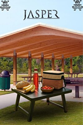 Gri Joystar Katlanır Piknik Kamp Masası Seti ürün fotoğrafı