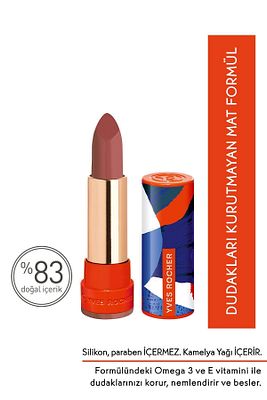 8 Saat Etkili Yoğun Renkli Mat Ruj-02. Bej Şeftali-3.8 G-83281 ürün fotoğrafı