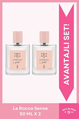 La Rocca Sense Edp 50 ml Çiçeksi, Oryantal Ikili Kadın Parfüm Seti Stcc010501 ürün fotoğrafı