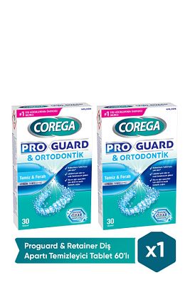 Proguard & Retainer Diş Apartı Temizleyici Tablet 60'lı Cbkshop ürün fotoğrafı
