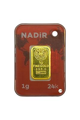 1 gr 24 Ayar Nadirgold gram Altın (DİKDÖRTGEN) ürün fotoğrafı