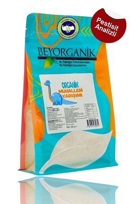 Organik Muhallebi Karışımı (YULAFLI) 200gr (PESTİSİT VE AFLATOKSİN ANALİZLİ) ürün fotoğrafı