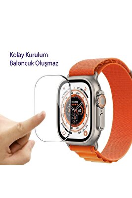 Watch Ultra 49mm Uyumlu Nano Cam Ekran Koruyucu ürün fotoğrafı