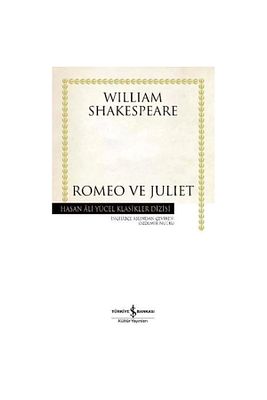 Romeo Ve Juliet (KARTON KAPAK) ürün fotoğrafı
