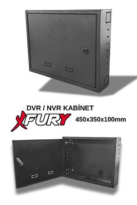 Dvr Pano/box Nvr Cctv Rack Kabinet Ve Monitör Koruma Kutusu Antrasit ürün fotoğrafı