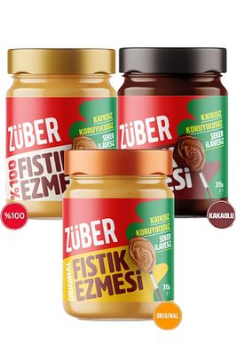Fıstık Ezmesi Deneme Paketi 3 Adet X 315 gr ürün fotoğrafı