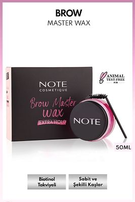 Brow Master Kaş Sabitleyici Ve Şekillendirici Wax - Renksiz ürün fotoğrafı