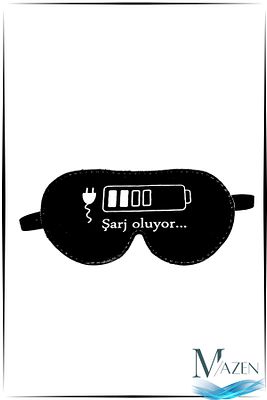 Yıkanabilir Uyku Maskesi Göz Bandı Şarj Oluyor ürün fotoğrafı