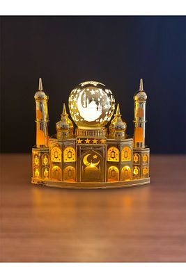 Ledli Cami Figürlü Işık Bahçe Dekor Aydınlatma Lambası ürün fotoğrafı