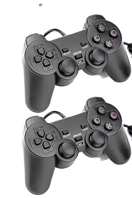 İkili Tek Usb Kablolu Tigdes Gamepad Oyun Kolu Pc Tv Bilgisayar Laptop Uyumlu Win 7 8 9 10 11 ürün fotoğrafı