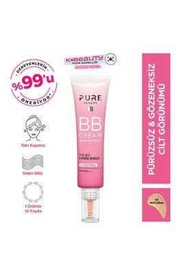 Bb Krem Spf50 Pa Natural 30 ml ürün fotoğrafı