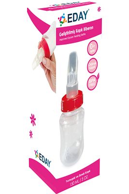 Yenidoğan Besleme Aparatı Kaşık Tipi Biberon 150ml ürün fotoğrafı