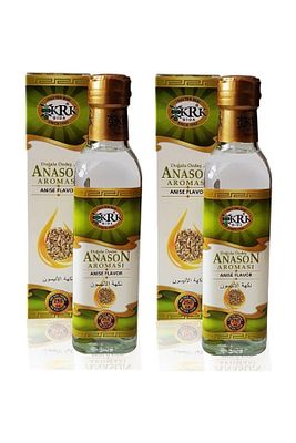 Anason Aroması 250 ml 2 Adet Cam Şişede Krk Anoson Aroması 250 Cc ürün fotoğrafı