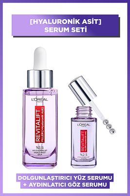 Revitalift Filler %1.5 Saf Hyaluronik Asit Kırışıklık Karşıtı Serum& Aydınlatıcı Göz Serumu ürün fotoğrafı