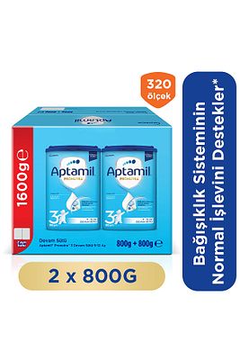 3 Prebiyotikli Devam Sütü 800 Gr x 2 Adet 1600 Gr ürün fotoğrafı