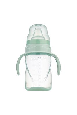 Kulplu Akıtmaz Eğitici Bardak Powder Green 160 ml & Anti-kolik Bardak Ucu ürün fotoğrafı