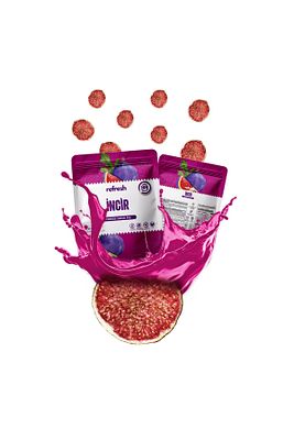 Freeze Dried Incir - Dondurularak Kurutulmuş Meyve - Freeze Dry Meyve Kurusu 30gr ürün fotoğrafı