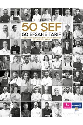 50 Şef 50 Efsane Tarif (CİLTLİ) ürün fotoğrafı