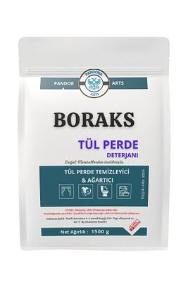 Saf Boraks Toz 1500. gr Tül Perde Temizleyici Deterjan ürün fotoğrafı