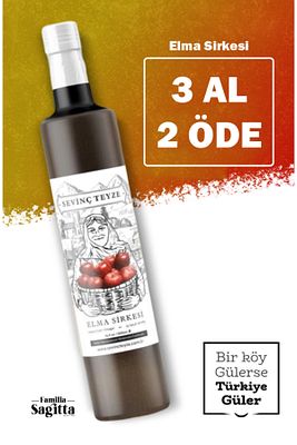 Doğal Fermantasyon Elma Sirkesi, Apple Cider Vinegar 500ml ürün fotoğrafı