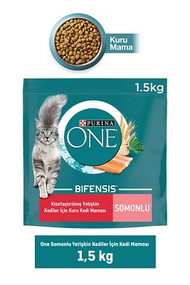 Somonlu Kısırlaştırılmış Kedi Maması 1,5 Kg ürün fotoğrafı