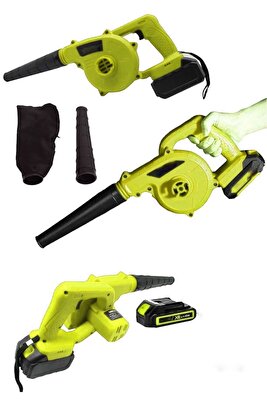 Pro Alman Seri 2447wf Şarjlı Hava Üfleyici Ve Toz Toplayıcı Çift Batarya. ürün fotoğrafı