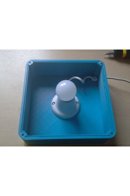 Yeni 220V Ampul Için Lithophany 170Mm'li Gece Lambası (Plastik Aparattır!!!) ürün fotoğrafı