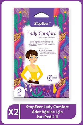 Lady Comfort Regl Ağrılarına Karş Isıtıcı Ped | 2’li Paket ( 2 X 2 ) ürün fotoğrafı