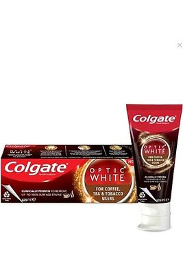 Optic White Kahve, Çay Ve Tütün Kullanıcıları Için Beyazlatıcı Diş Macunu 125ml ürün fotoğrafı